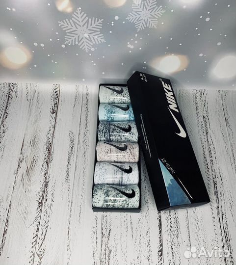 Мужские носки Nike Tye-Dye в коробке