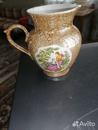 Кружка и молочник фарфоровый Сумского завода