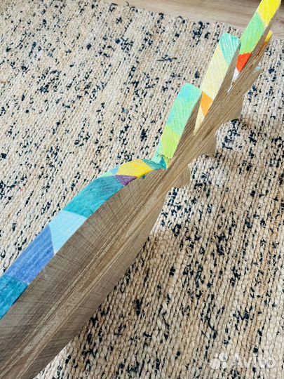 Декор на стену в стиле тропик. Ананас