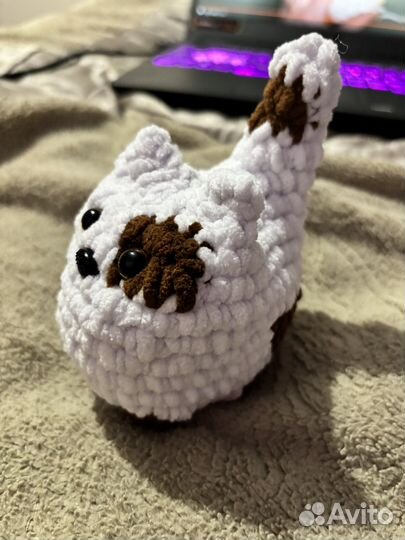 Мягкая игрушка вязанная