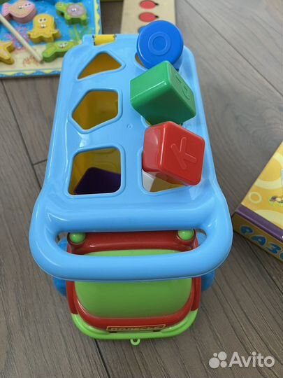 Развивающие игры, пазлы, сортеры, игрушки
