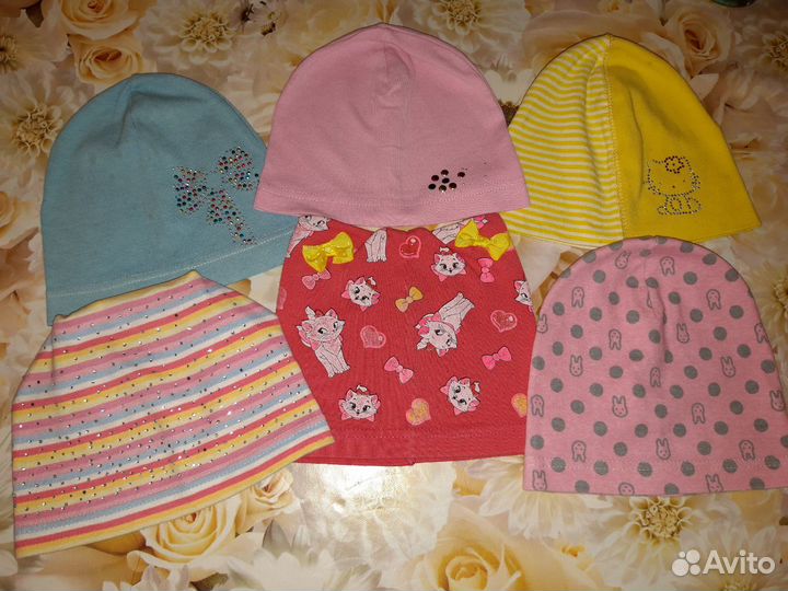 Панамы,манишка,шапочки Lassie, Acoola, Disney