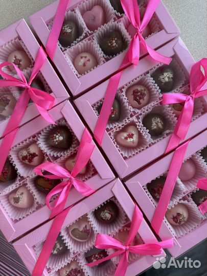 Шоколадные конфеты ручной работы