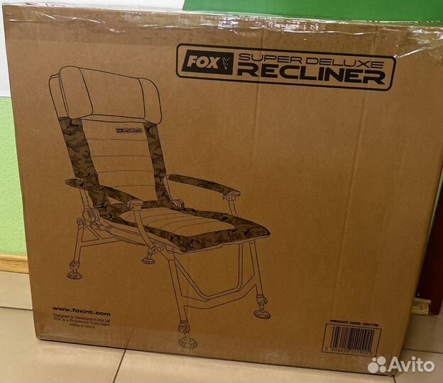 Продам новые кресла FOX Super Deluxe Recliner