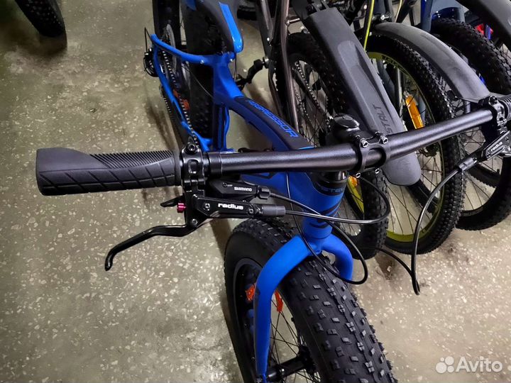 Велосипед Фэтбайк 24 (алюминий) гидравлика shimano