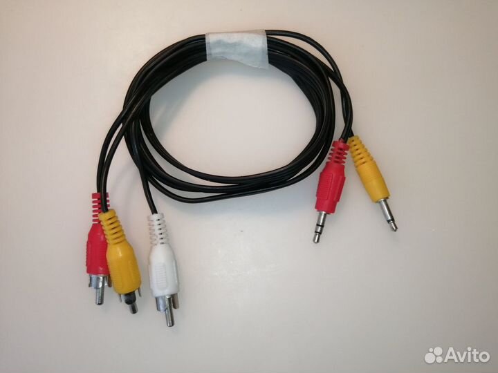 Кабель для тв RCA (тюльпан/jack)