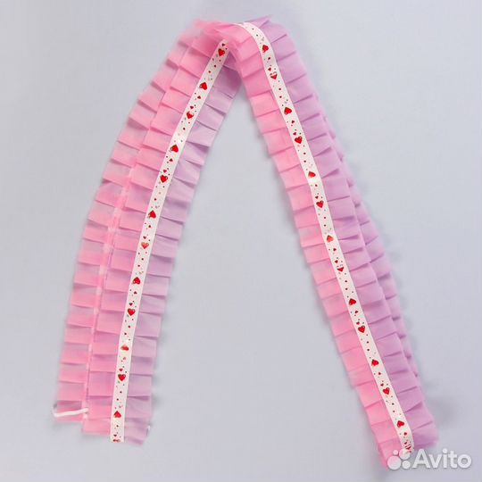 Лента на капот автомобиля (свадебная)