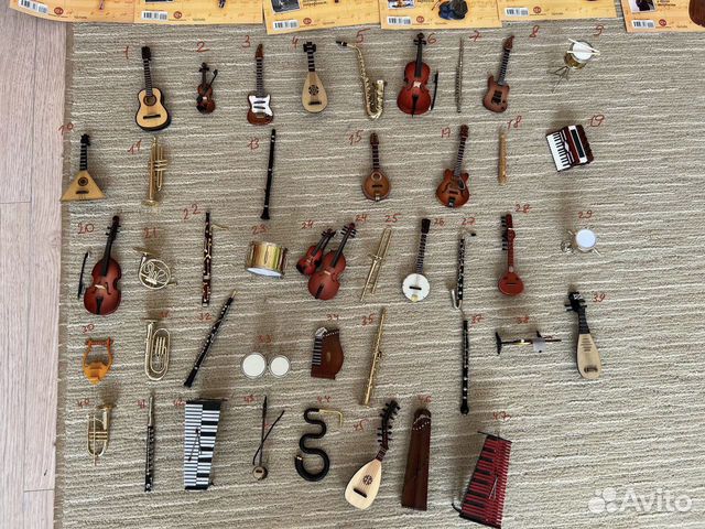 Коллекция музыкальных инструментов hachette