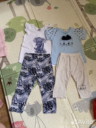 Летняя одежда для девочки 86-92