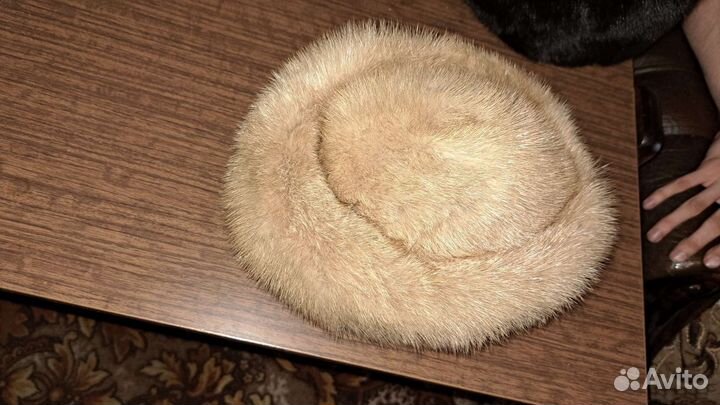 Шапка норковая женская