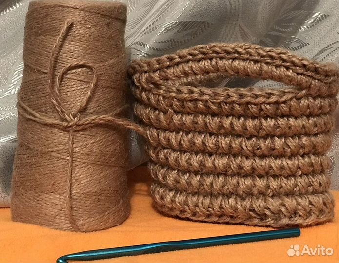 Корзинки из джута