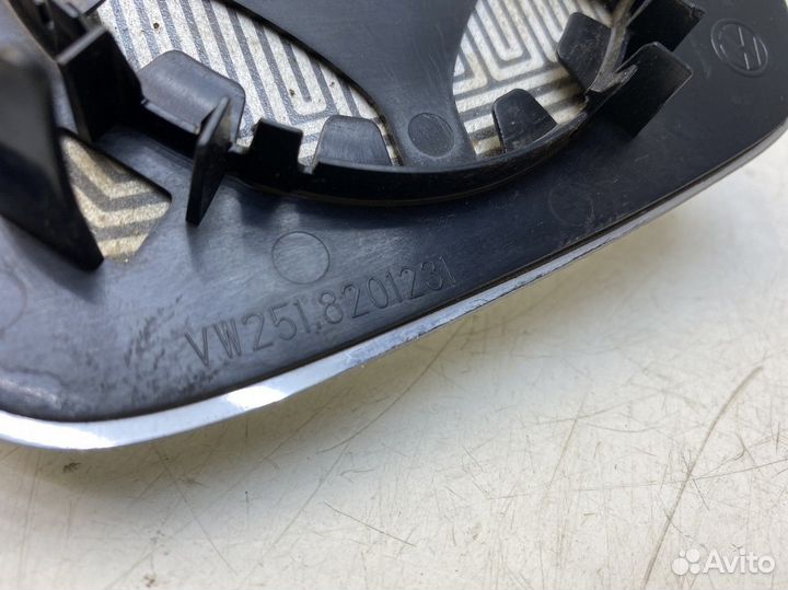 Стекло зеркала левого Volkswagen Polo Sedan