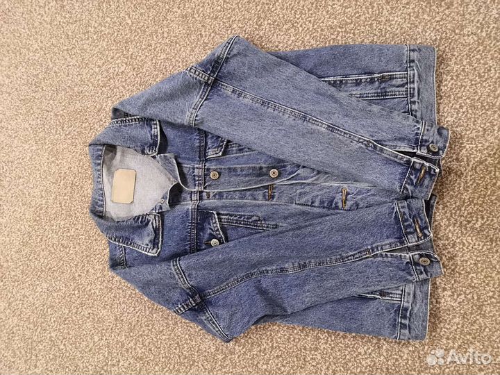 Джинсовая куртка+шорты 46-48