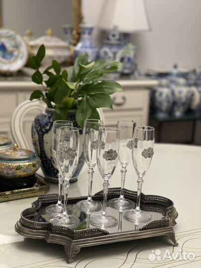 Шикарные бокала Chinelli