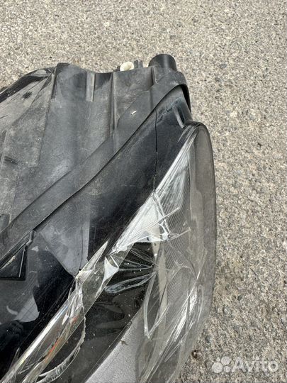 Фара левая, двойной галоген, дорест, Джетта 6