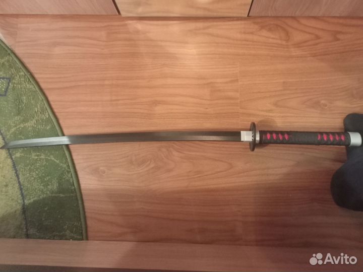 Деревянная катана для косплея