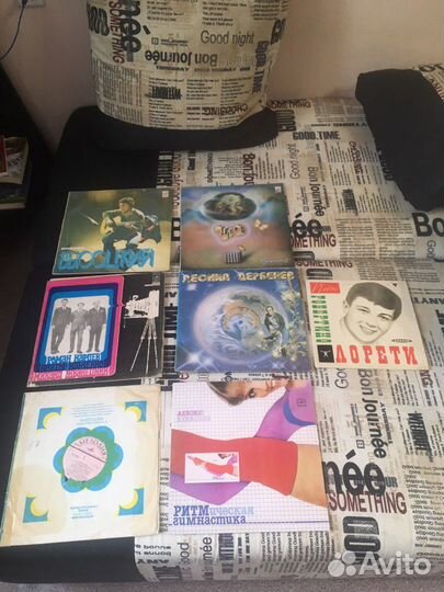 Пластинки виниловые 33 1/2 оборотов