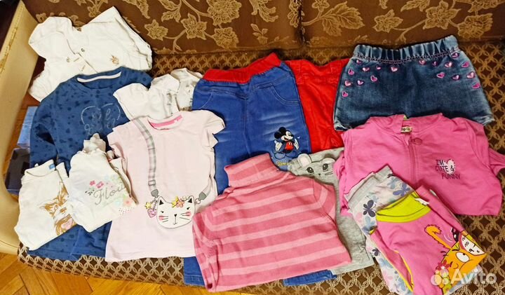 Пакет одежды на девочку 92-98-104