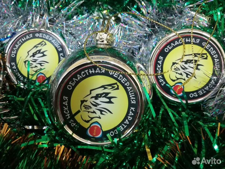 Новогодний шар с фото