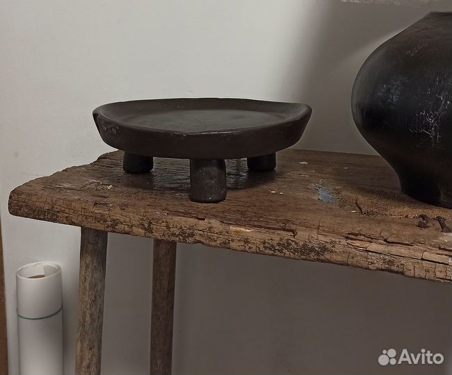 Ваза, подставка, поднос, тарелка деревянная