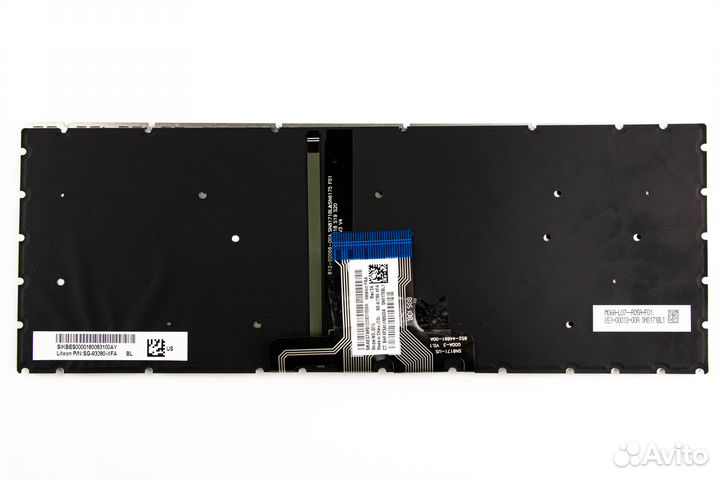 Клавиатура для HP 14-CD X360 золотистая с подсвет