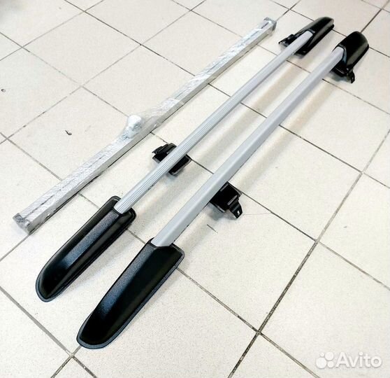 Рейлинги Нива Шевроле, Трэвел с багажником серебро