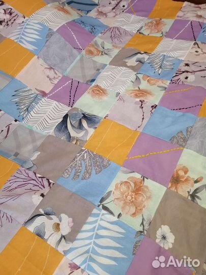 Лоскутное покрывало / пододеяльник печворк