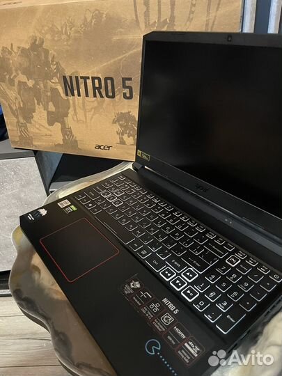 Ноутбук игровой Acer Nitro 5 AN515-55 RTX 3060