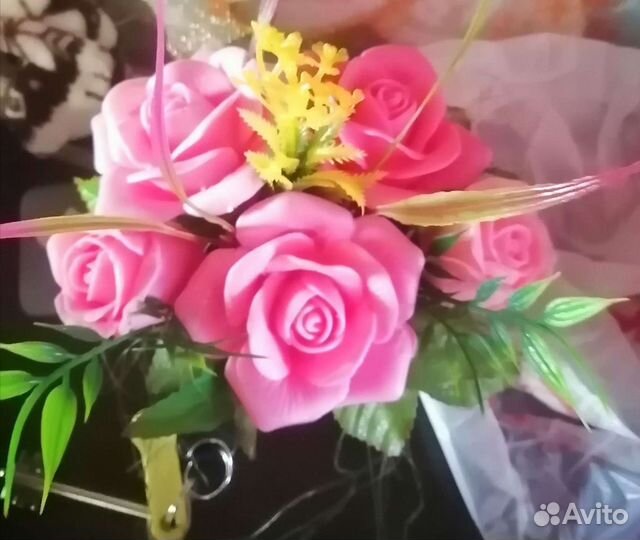Букет из мыла