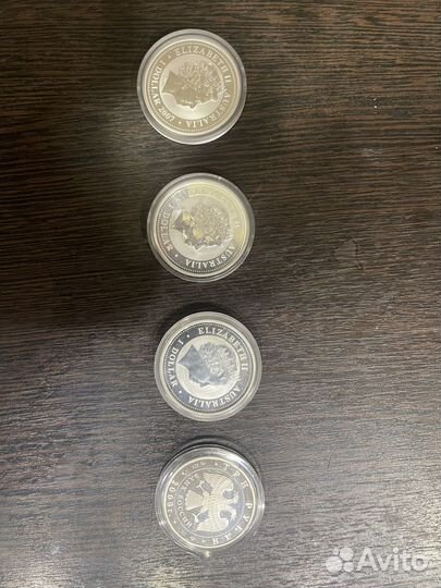 Серебряные монеты