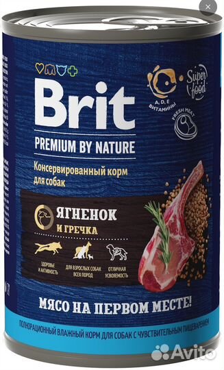 Корм для собак брит