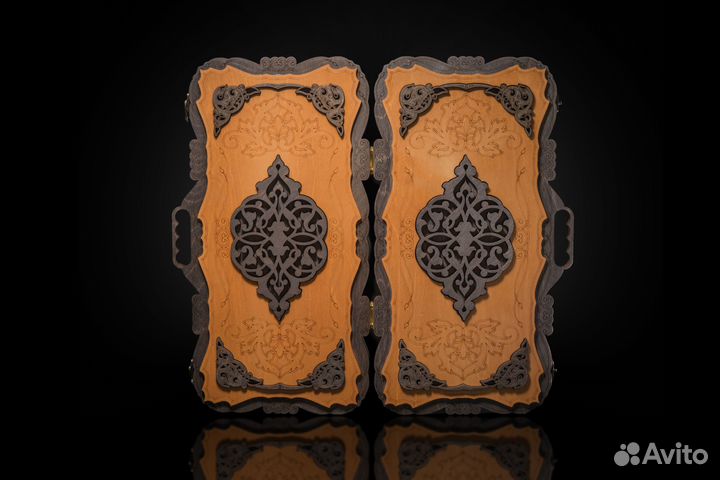 Нарды деревянные с ручкой 50 см