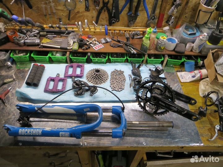 Сервис ремонт велосипедов запчасти веломастерская