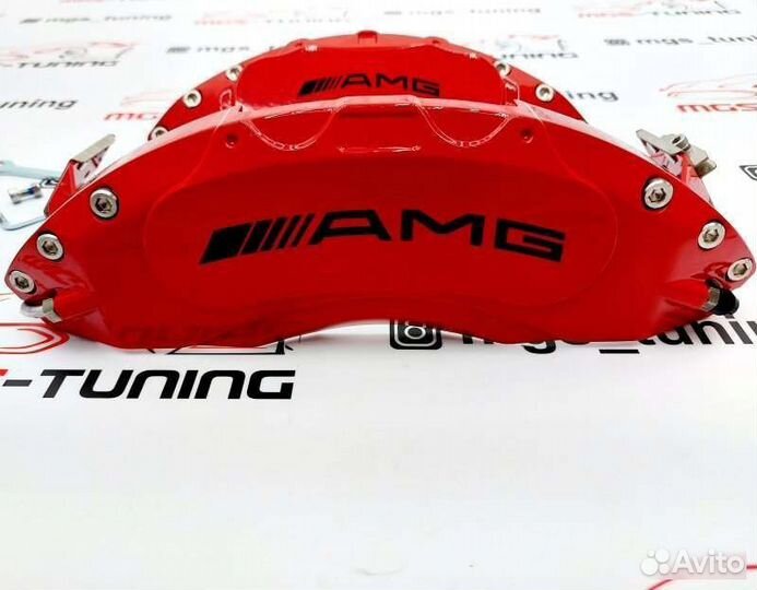 Накладки на суппорта AMG металл S-class W222