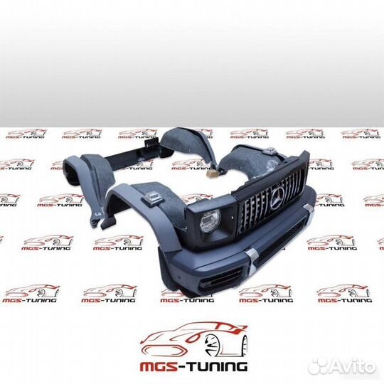 Обвес Mercedes G63 AMG рестайлинг Гелендваген w464