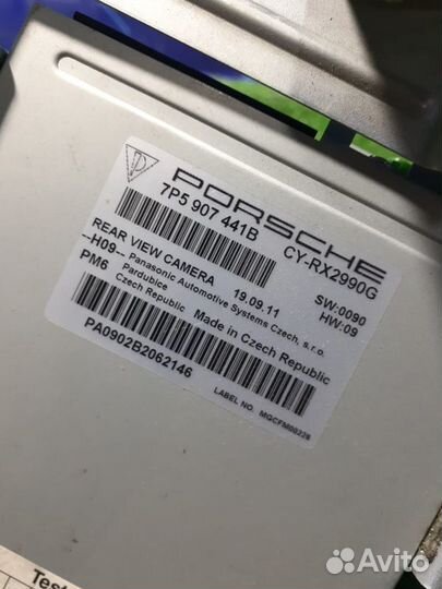 Блок управления камерой Porsche Cayenne S 958