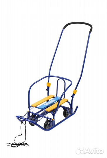 Детские санки с колесами