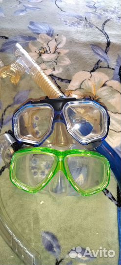 Маска и трубка набор для подводного плавания