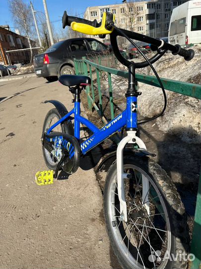 Детский велосипед btwin 16