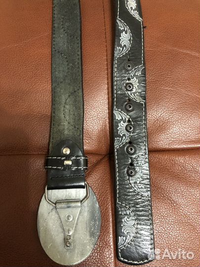 Кожаный ремень унисекс