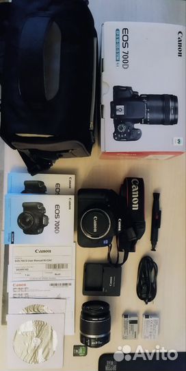 Фотоаппарат зеркальный canon 700D