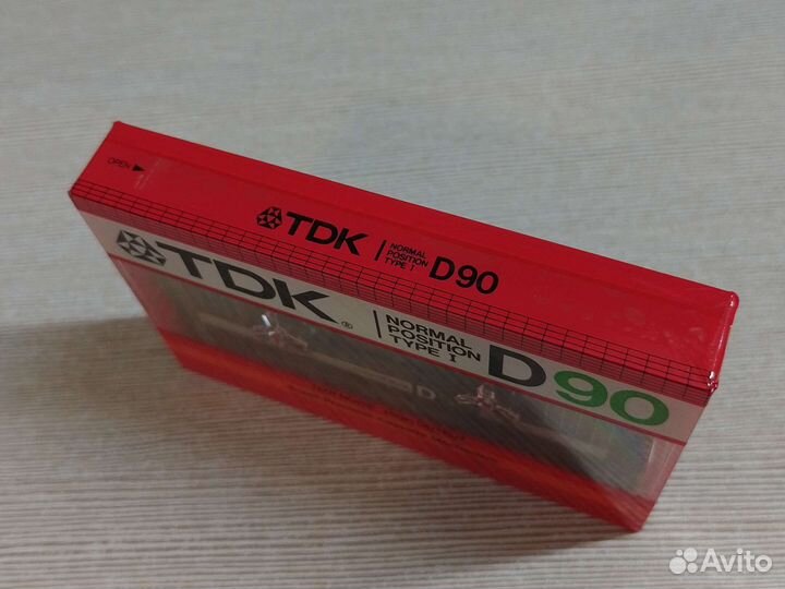 Аудиокассета TDK D 90 USA