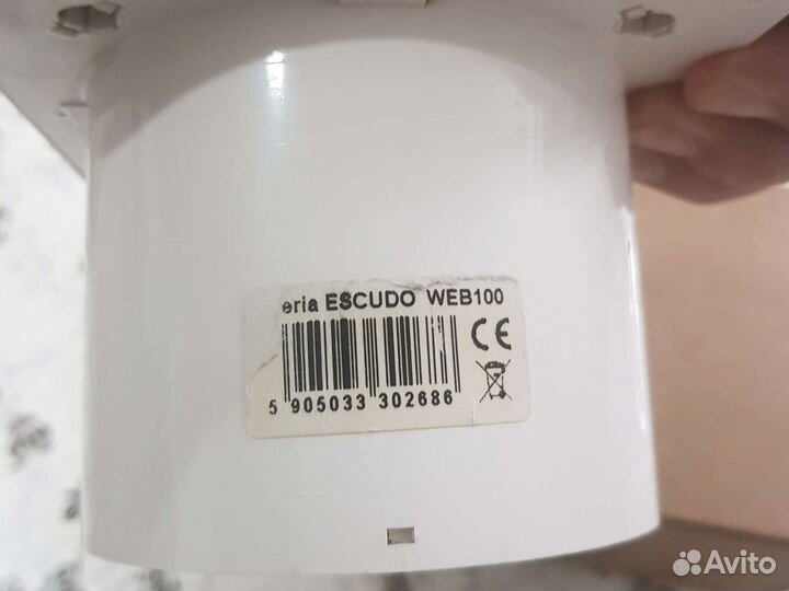 Вентилятор вытяжной канальный 100 мм