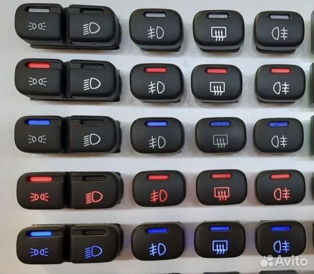 Кнопки с пересветом