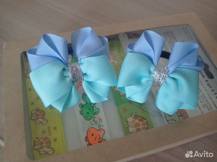 Резиночки для волос ручной работы