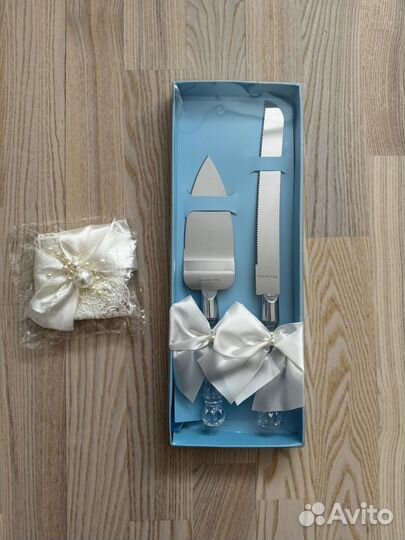 Нож и лопатка для торта