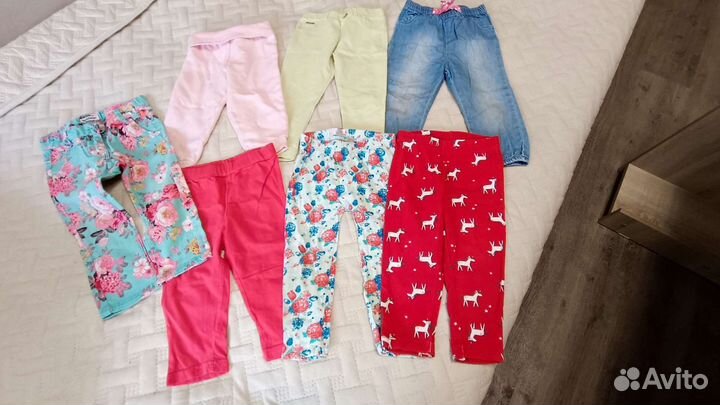 Штаны для девочки 86