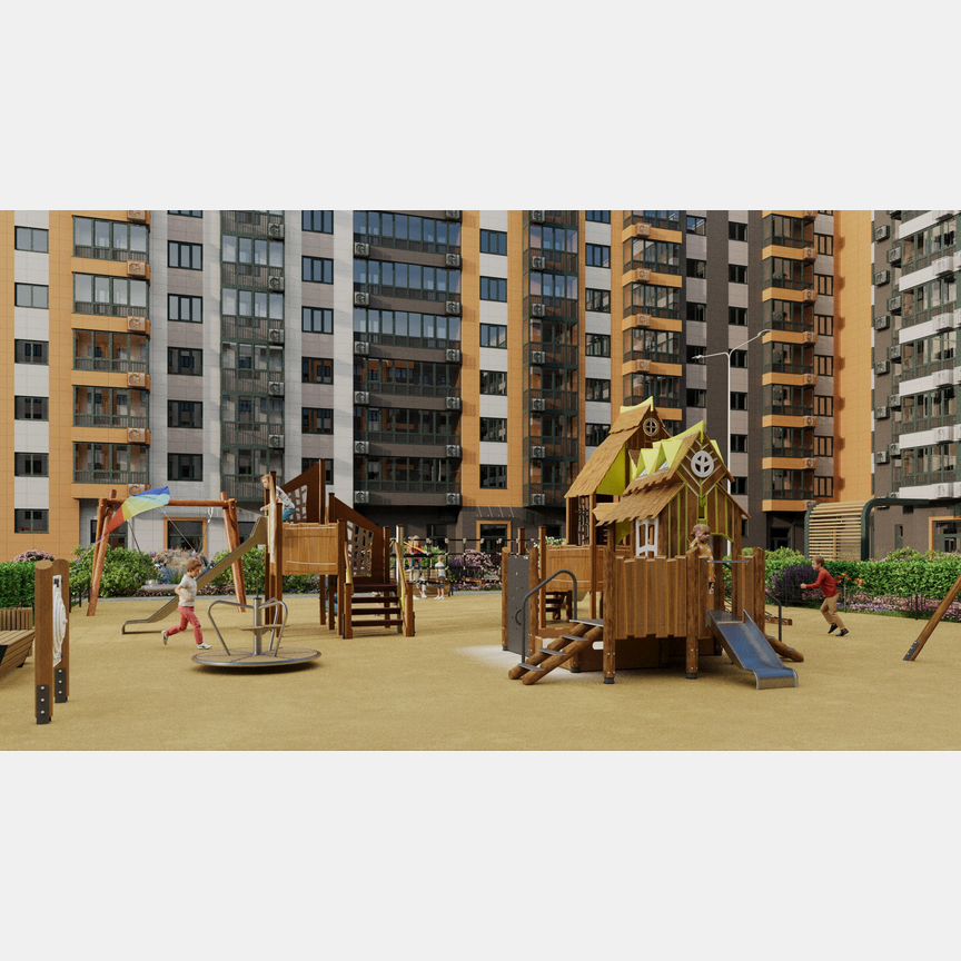 2-к. квартира, 63,7 м², 5/9 эт.