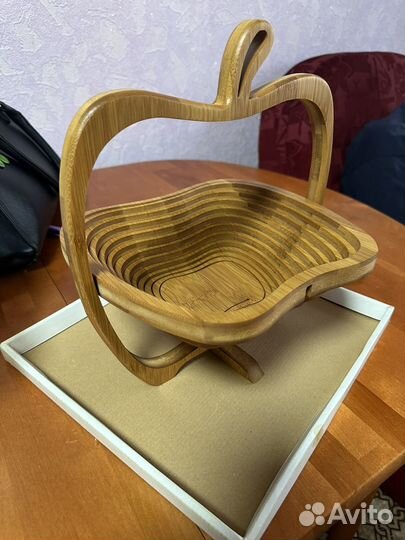 Ваза деревянная