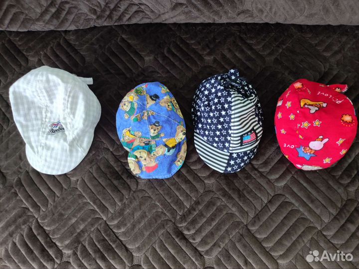 Панамка, кепка, бандана для малыша